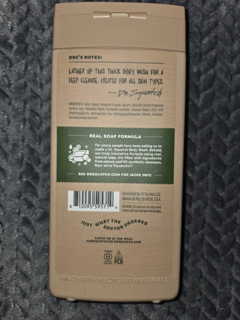 DR. Squatch Soap And Body Wash Bundle